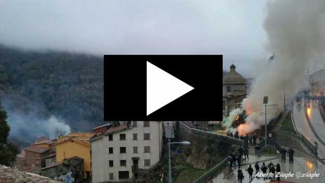 Fuoco Di SantAntonio Desulo Con Logo