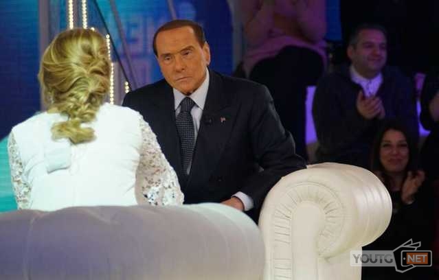 Silvio Berlusconi Barba DUrso
