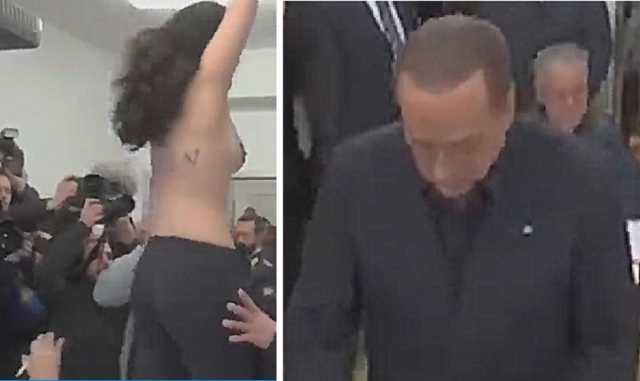 Femen Berlusconi Foto