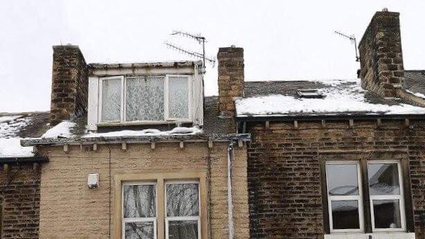 Tetto Neve Droga Inghilterra