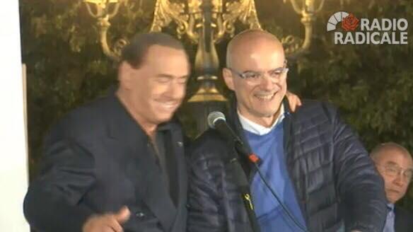 Belusconi   Toma Comizio Molise