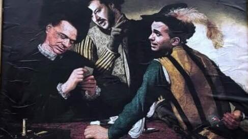 I Bari Caravaggio   Salvini Berlusconi Di Maio