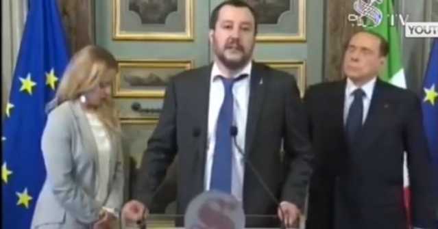 Matteo Salvini Giorgia Meloni Silvio Berlusconi