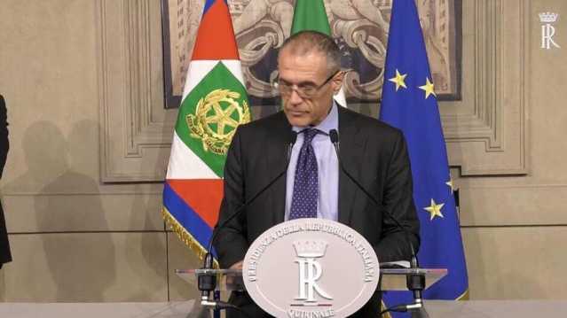 Cottarelli Quirinale 28.5.18