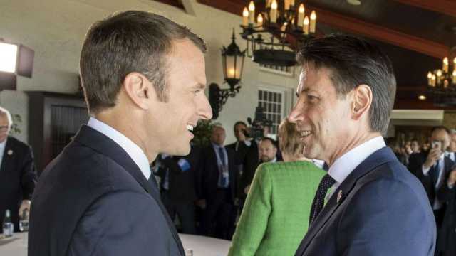 Macron E Conte