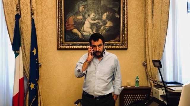 Matteo Salvini Ufficio