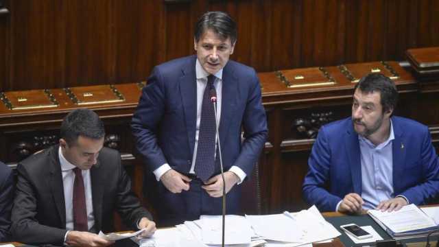 Di Maio Conte Salvini Fiducia Montecitorio 6.6.18