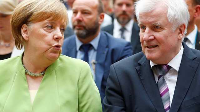 Seehofer Merkel