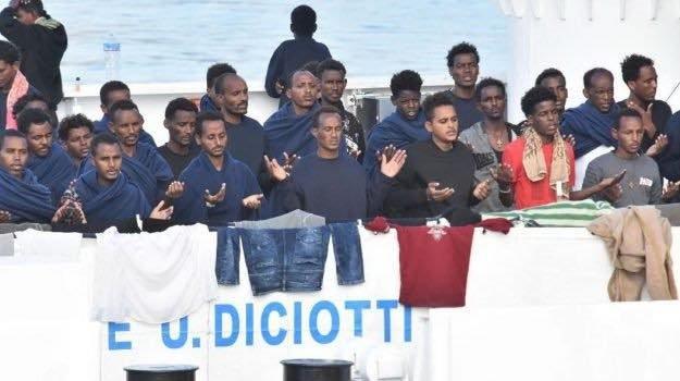 Diciotti Immigrati