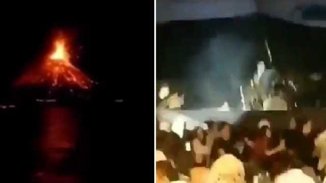 Eruzione Vulcano Tsunami Foto 16 9