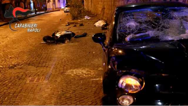 Pozzuoli Netturbino Travolto