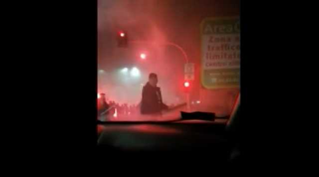 Scontri Ultrà Napoli Inter 2