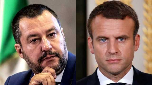 Salvini Macron