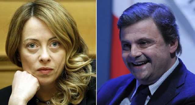 Giorgia Meloni Carlo Calenda