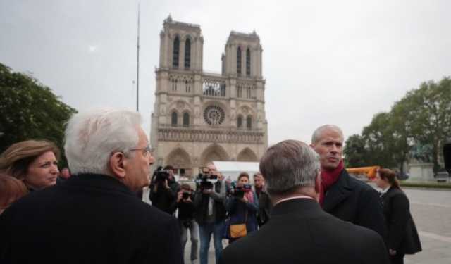 Mattarella Notre Dame