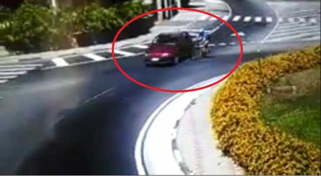 Monserrato Rotatoria Incidente