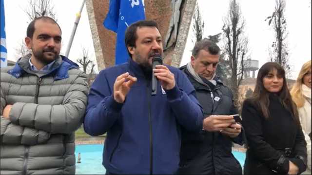 Comizio Salvini