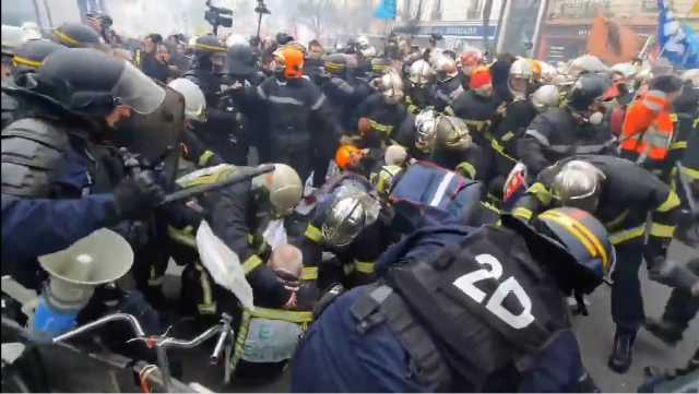 Parigi Polizia Pompieri