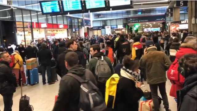 Assaltati Treni Montparnasse