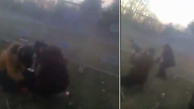 Lacrimogeni Confine Turchia