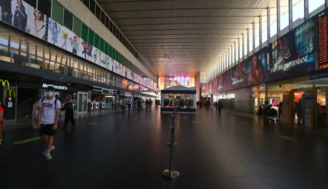 Mascherina Stazione Termini