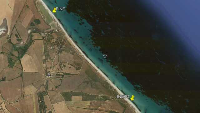 Divieto Balneazione Ezi Mannu TAGLIATA