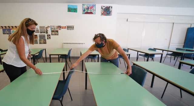 Scuola Mascherina Distanze