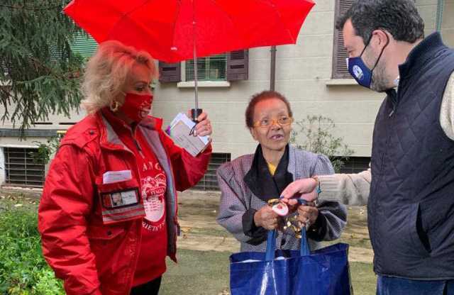 Salvini Natale Clochard