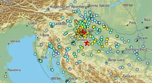 Scossa Terremoto Croazia