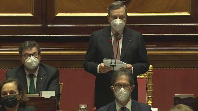 Mario Draghi Insediamento