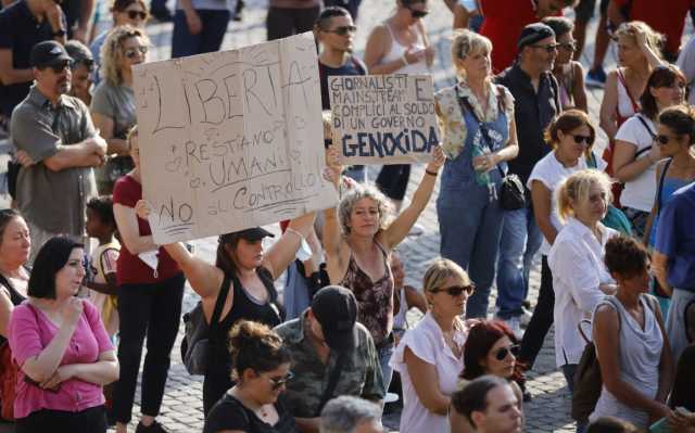 No Vax Blitz Polizia