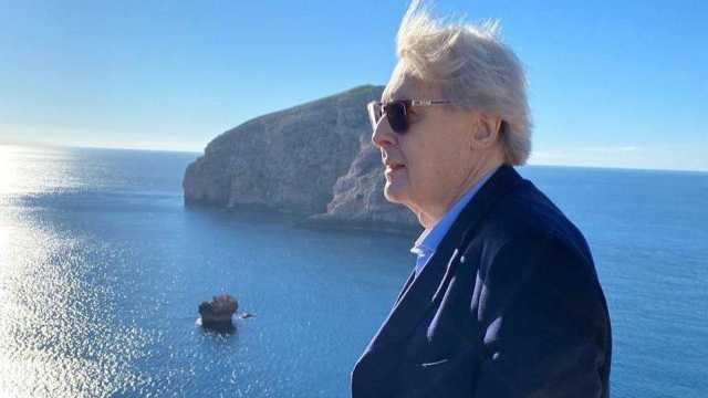 Vittorio Sgarbi in Sardegna 