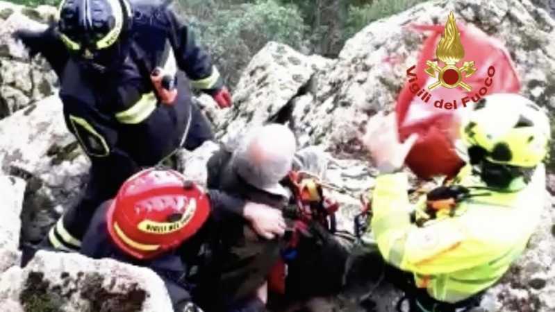 anziano recuperato sinnai