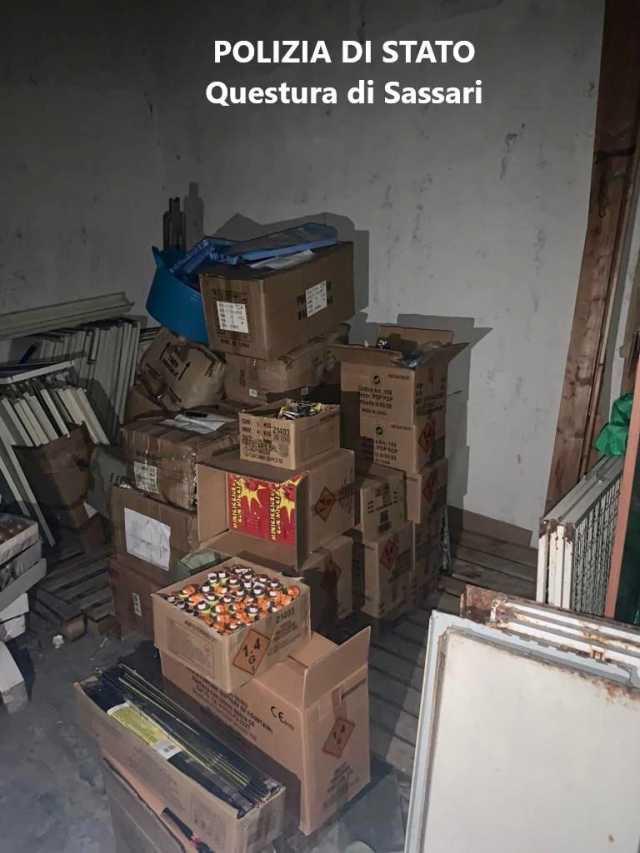 I fuochi d'artificio sequestrati 