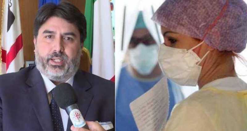 Solinas e personale sanitario