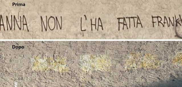 Cancellata la scritta contro Anna Frank
