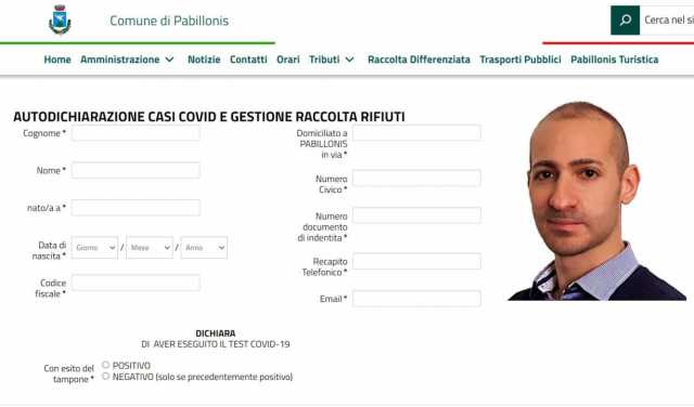 La piattaforma del Comune di Pabillonis
