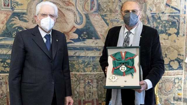 Mattarella e Arbore 