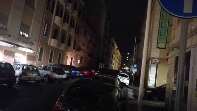 Strade al buio a Cagliari