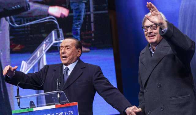 Berlusconi e Sgarbi