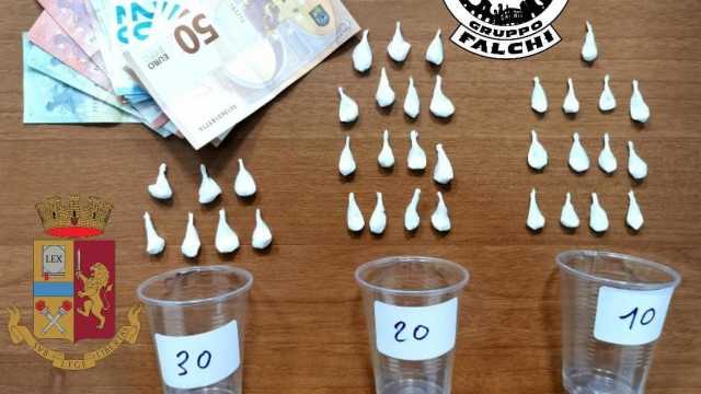 La droga sequestrata  