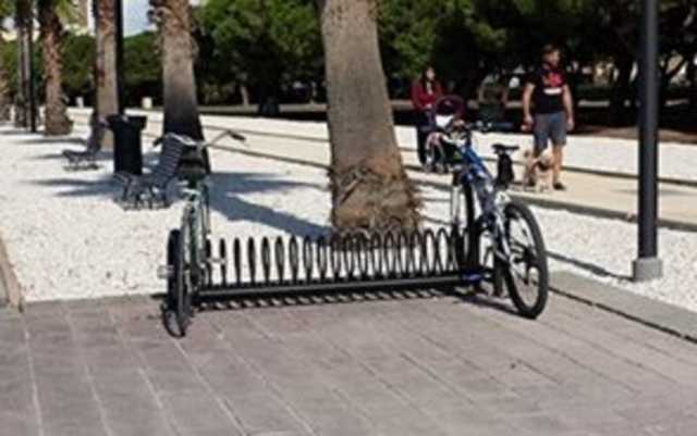 Rastrelliere a Cagliari 