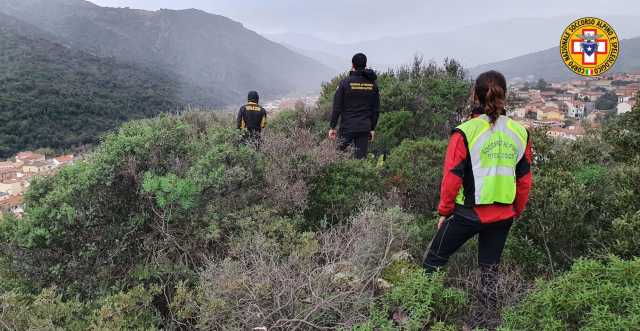 Ricerche scomparso Monte Argentu
