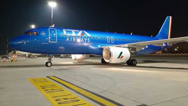 Un aeromobile di Ita