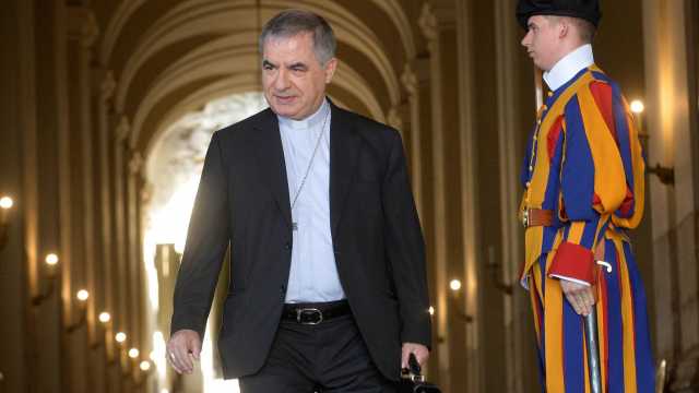 Il cardinale Angelo Becciu