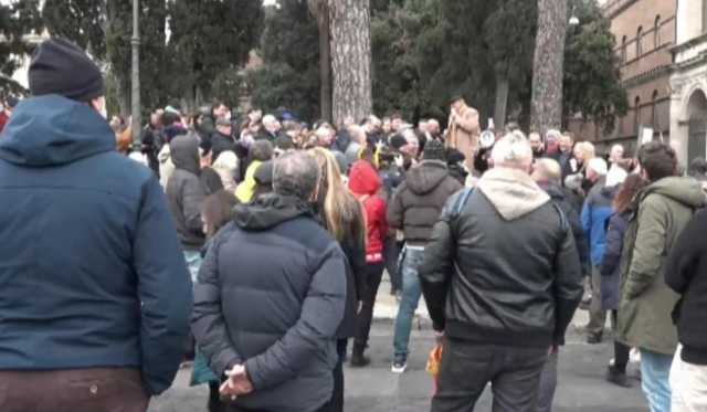 Il flop della manifestazione No Vax