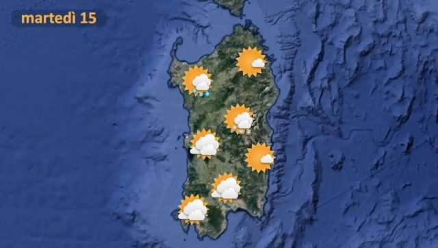 Meteo 15 febbraio