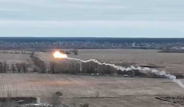 L'elicottero russo abbattuto