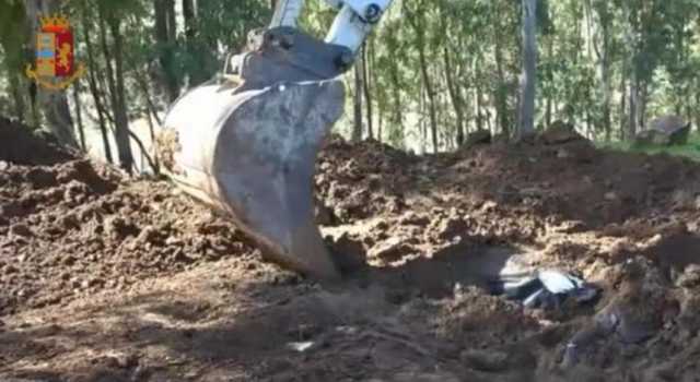 Marijuana interrata a Masullas 