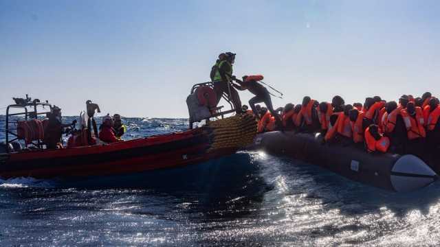 Migranti soccorsi Ocean Viking